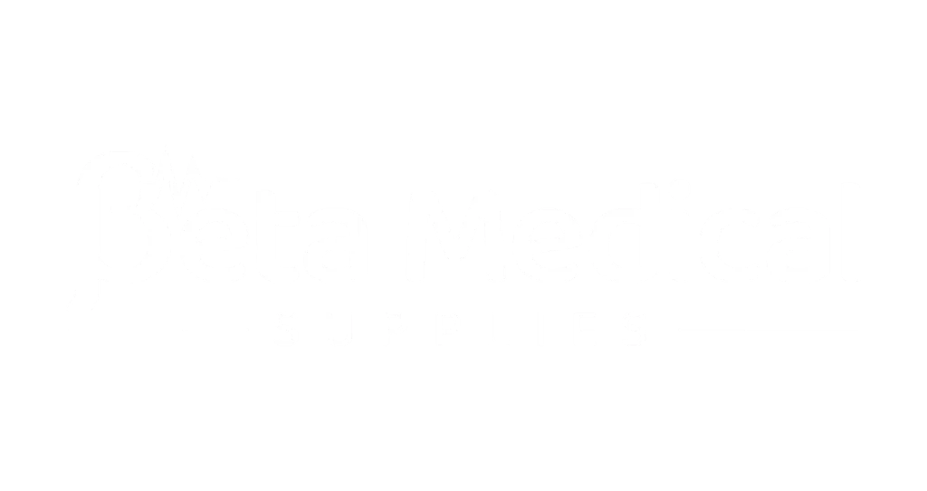 Branding Portfolio Beta Medical Logo - White
