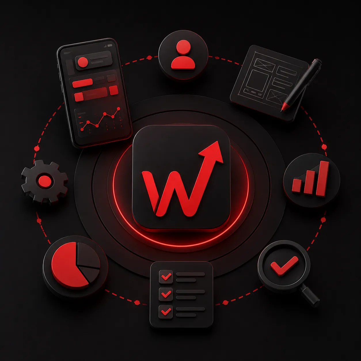 Professional Mobile App Design in Egypt | How WIS Turns Your Idea Into a Successful App لماذا تختار WIS Marketing لتصميم تطبيق موبايل احترافي
