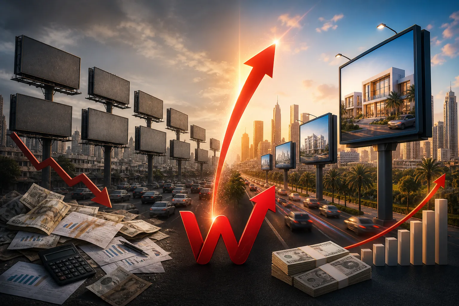 Booking Advertising Billboards in Egypt 2026: How to Choose the Location That Actually Works لوحة إعلانية في مصر