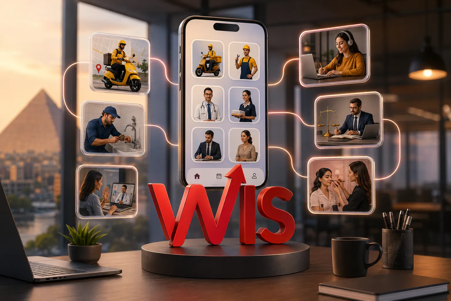 WIS Marketing: Experts in Service App Development in Egypt WIS Marketing لتطوير تطبيق خدمات في مصر