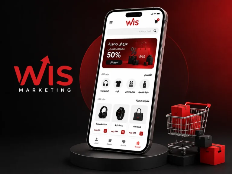 برمجة تطبيقات تجارة إلكترونية مع WIS Marketing